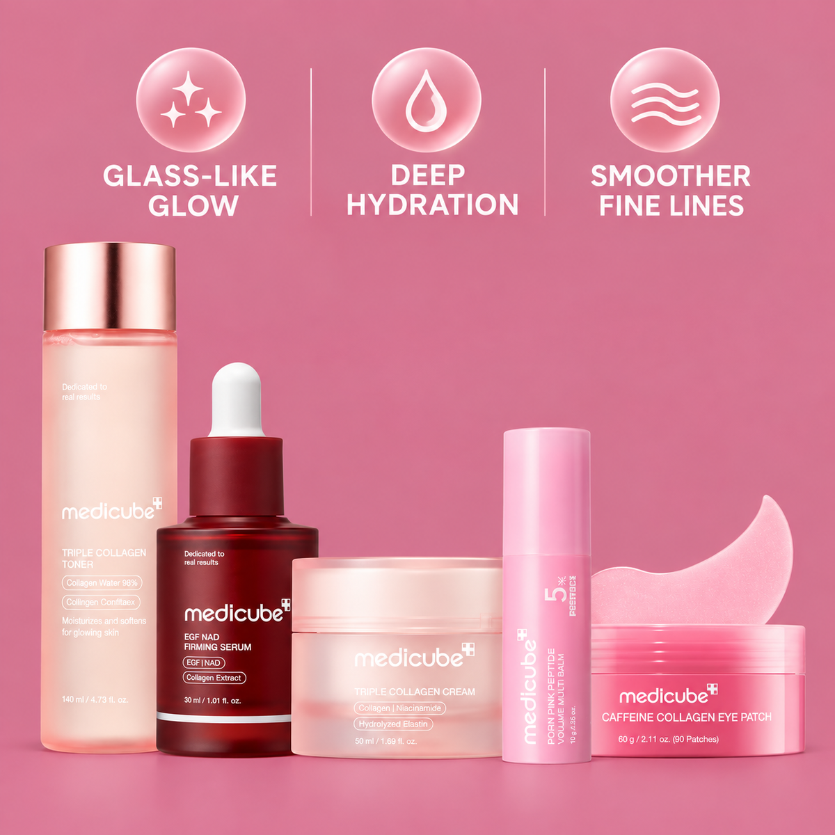 Medicube Glow Set Bundle